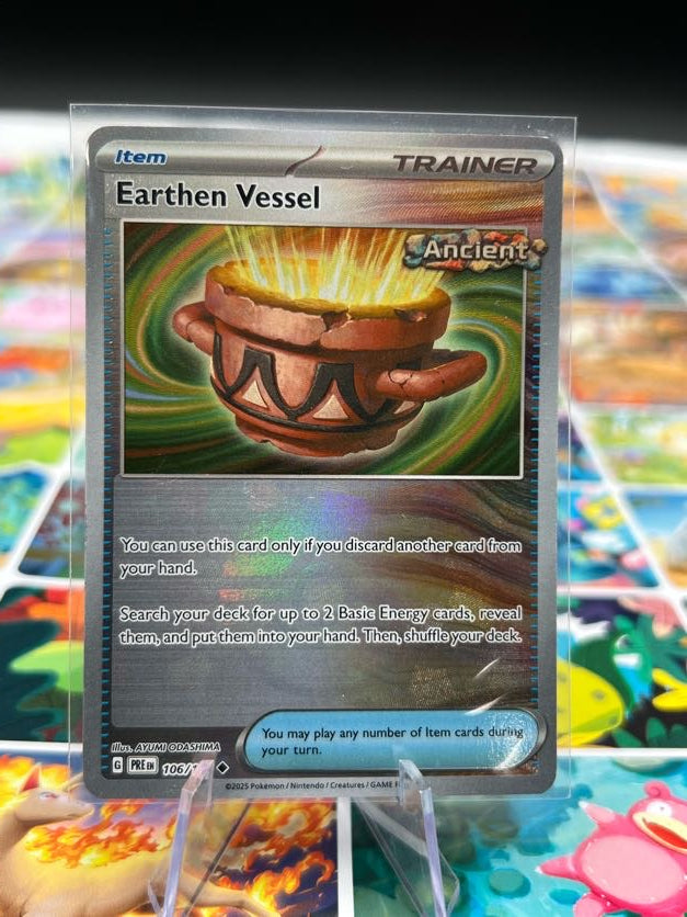 Earthen Vessel (Poke Ball Pattern) - 106/131 - SV: Prismatic Evolutions (PRE) Pokémon Card TCG
