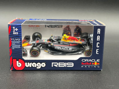 Formula 1 F1 Bburago 1/43 Red Bull Racing RB19 Max Verstappen 23 Diecast Car