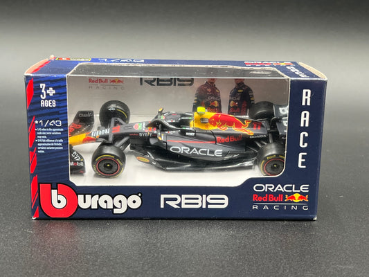 Formula 1 F1 Bburago 1/43 Red Bull Racing RB19 Max Verstappen 23 Diecast Car