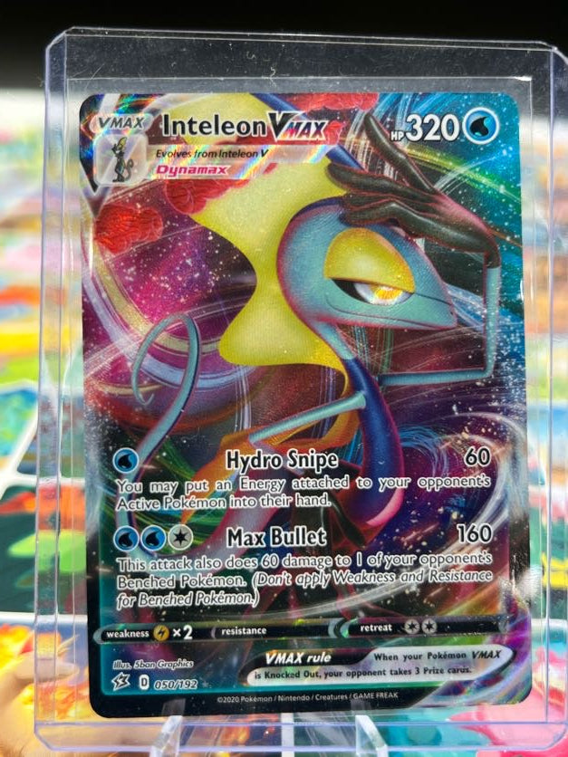 Inteleon VMAX - 050/192 - SWSH02: Rebel Clash (SWSH02) Pokémon Card TCG