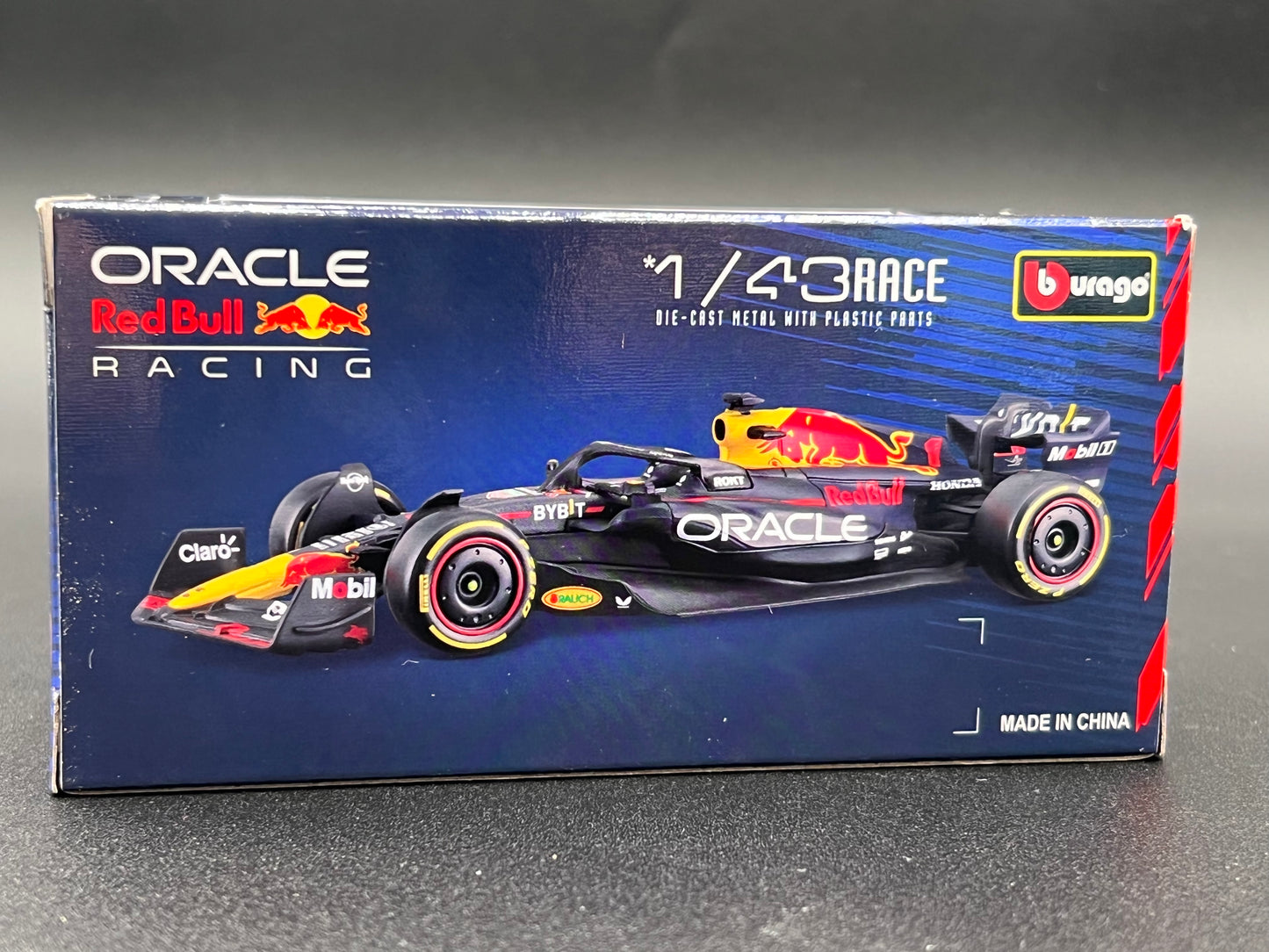Formula 1 F1 Bburago 1/43 Red Bull Racing RB19 Max Verstappen 23 Diecast Car