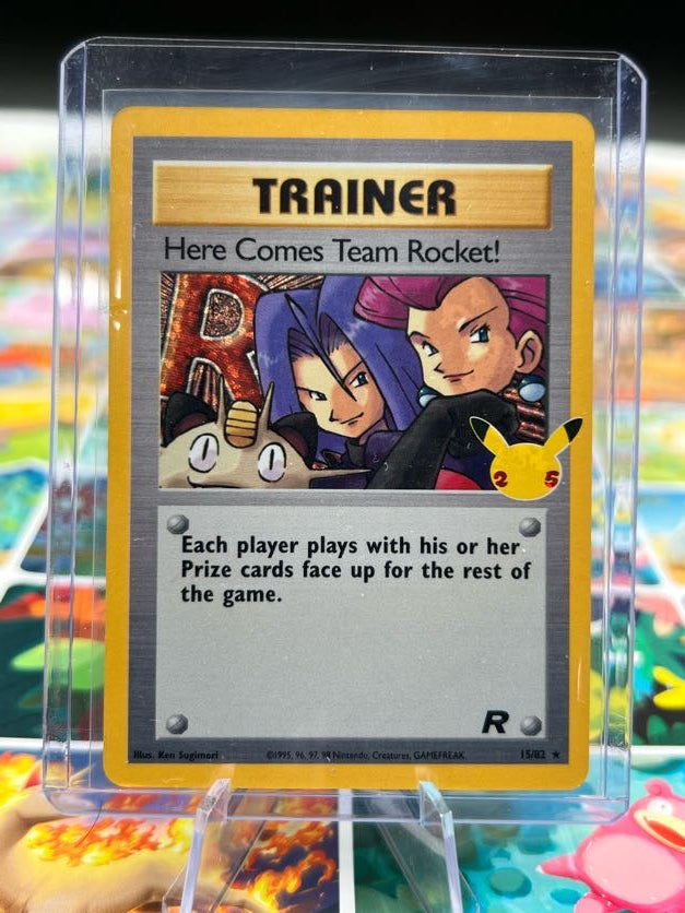 Here Comes Team Rocket! - 15/82 - Celebrations: Classic Collection (CCC) Pokémon Card TCG
