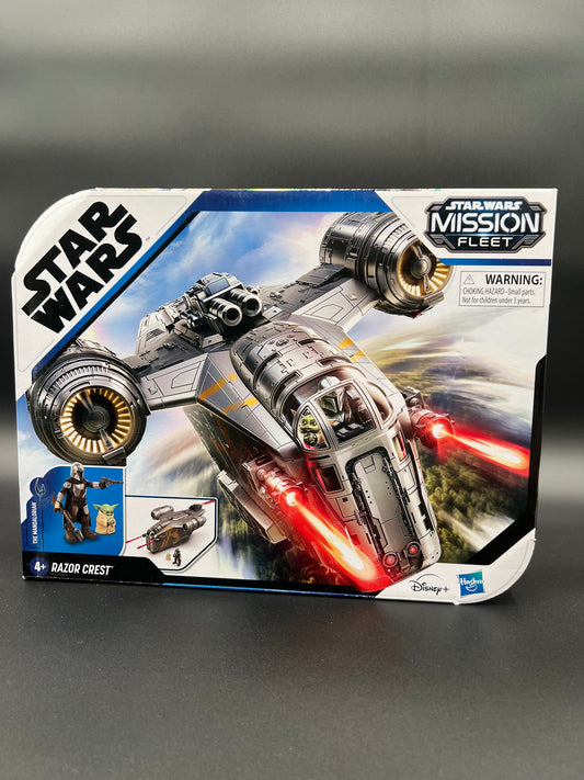 Star Wars Mission Fleet The Mandalorian The Child Razor Crest New Sealed Set Hasbro