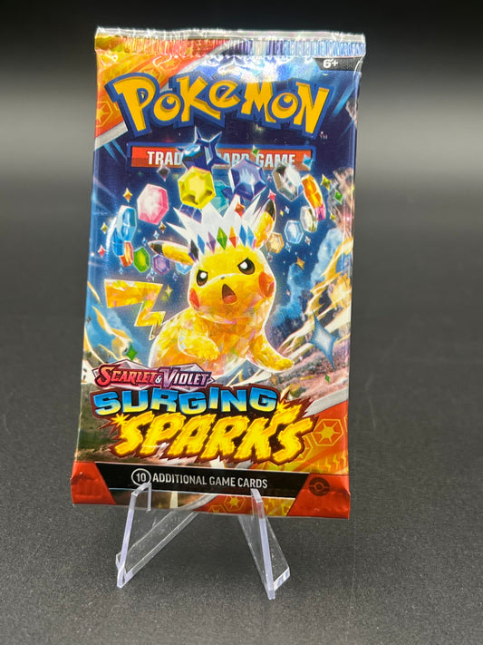 Surging Sparks Booster Pack - SV08: Surging Sparks (SV08) Pokémon TCG New