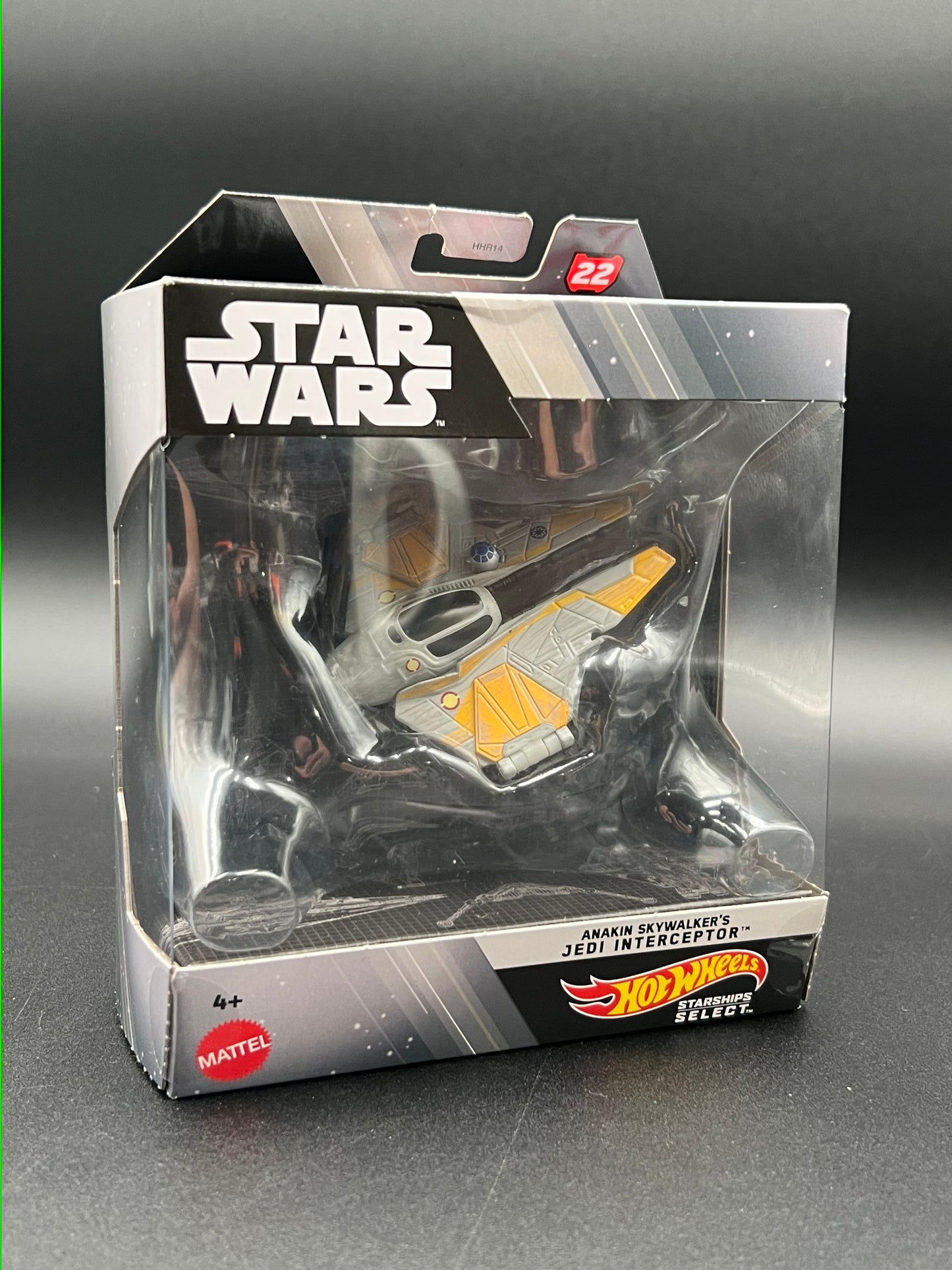 STAR WARS Hot Wheels Starships Select Premium Die-Cast Anakin Skywalkers Jedi Interceptor (HMJ00) #22
