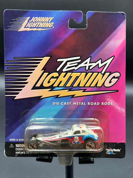 Johnny Lightning Team Lightning Die Cast Bugaboo 1996 Metal Body and Chassis Real Wheel Series Truck Playing Mantis New