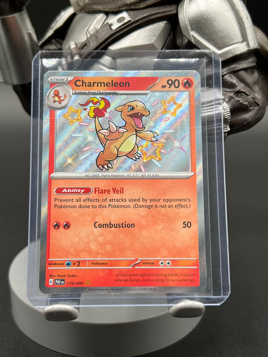Charmeleon - 110/091 - SV: Paldean Fates (PAF) Pokémon TCG
