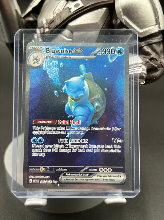 Blastoise ex - 200/165 - SV: Scarlet & Violet 151 (MEW) Pokémon TCG