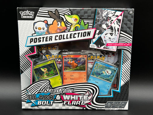 Unova Poster Collection - SV: Black Bolt White Flare Pokémon TCG New