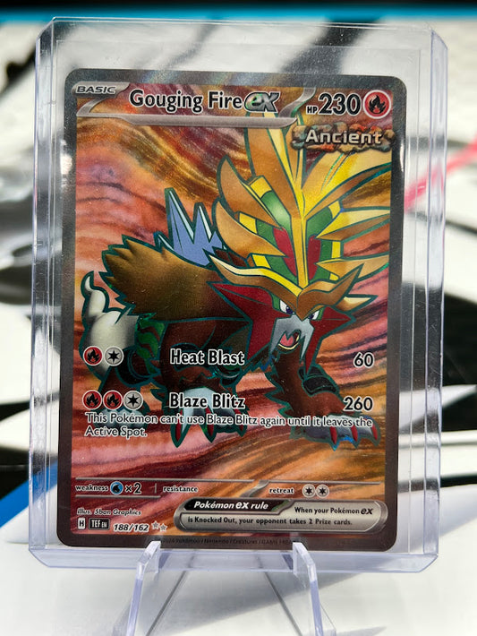 Gouging Fire ex - 188/162 - SV05: Temporal Forces (TEF) Pokémon TCG