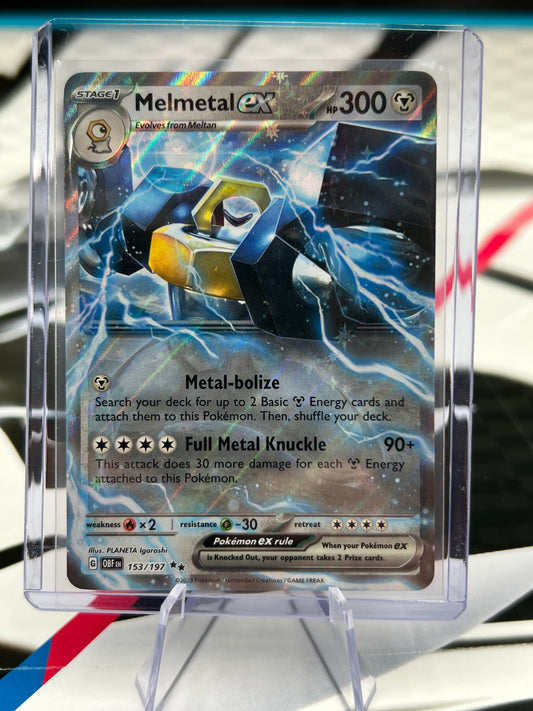 Melmetal ex - 153/197 - SV03: Obsidian Flames (OBF) Pokémon TCG