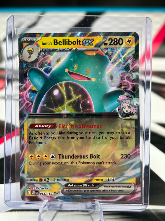 Iono's Bellibolt ex - 053/159 - SV09: Journey Together (JTG) Pokémon TCG