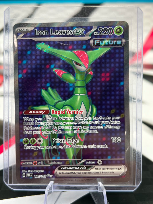 Iron Leaves ex - 186/162 - SV05: Temporal Forces (TEF) Pokémon TCG