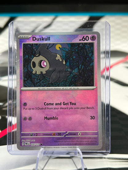Duskull (Master Ball Pattern) - 035/131 - SV: Prismatic Evolutions (PRE) Pokémon TCG