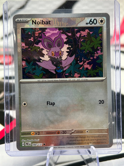 Noibat (Poke Ball Pattern) 090/131 - SV: Prismatic Evolutions (PRE) Pokémon TCG