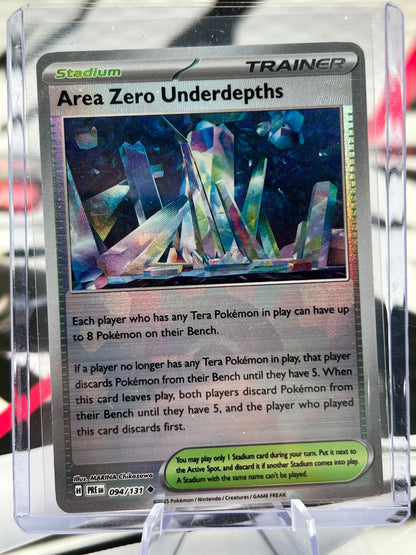 Area Zero Underdepths (Poke Ball Pattern) - 094/131 - SV: Prismatic Evolutions (PRE) Pokémon TCG