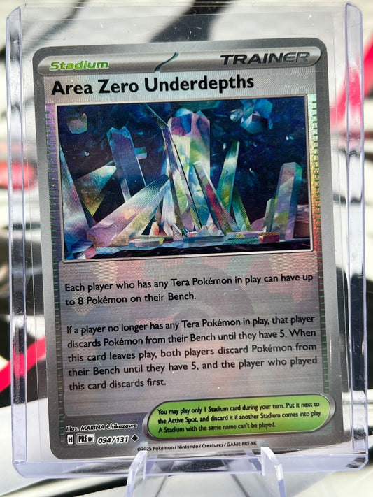 Area Zero Underdepths (Poke Ball Pattern) - 094/131 - SV: Prismatic Evolutions (PRE) Pokémon TCG