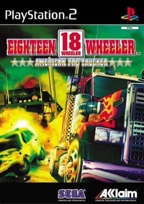 18 Wheeler American Pro Trucker Playstation 2 PS2