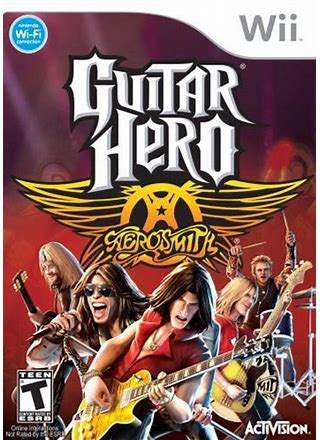 Guitar Hero: Aerosmith (Nintendo Wii, 2008) Compete - Not For Resale