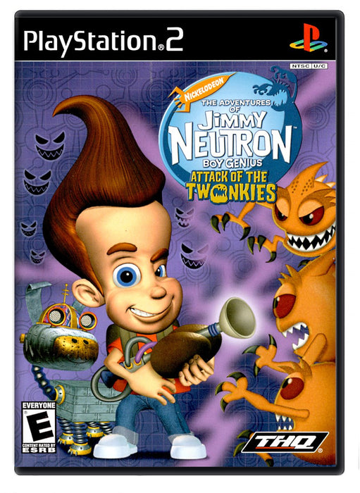 Jimmy Neutron Attack of the Twonkies Nintendo Gamecube Nickelodeon
