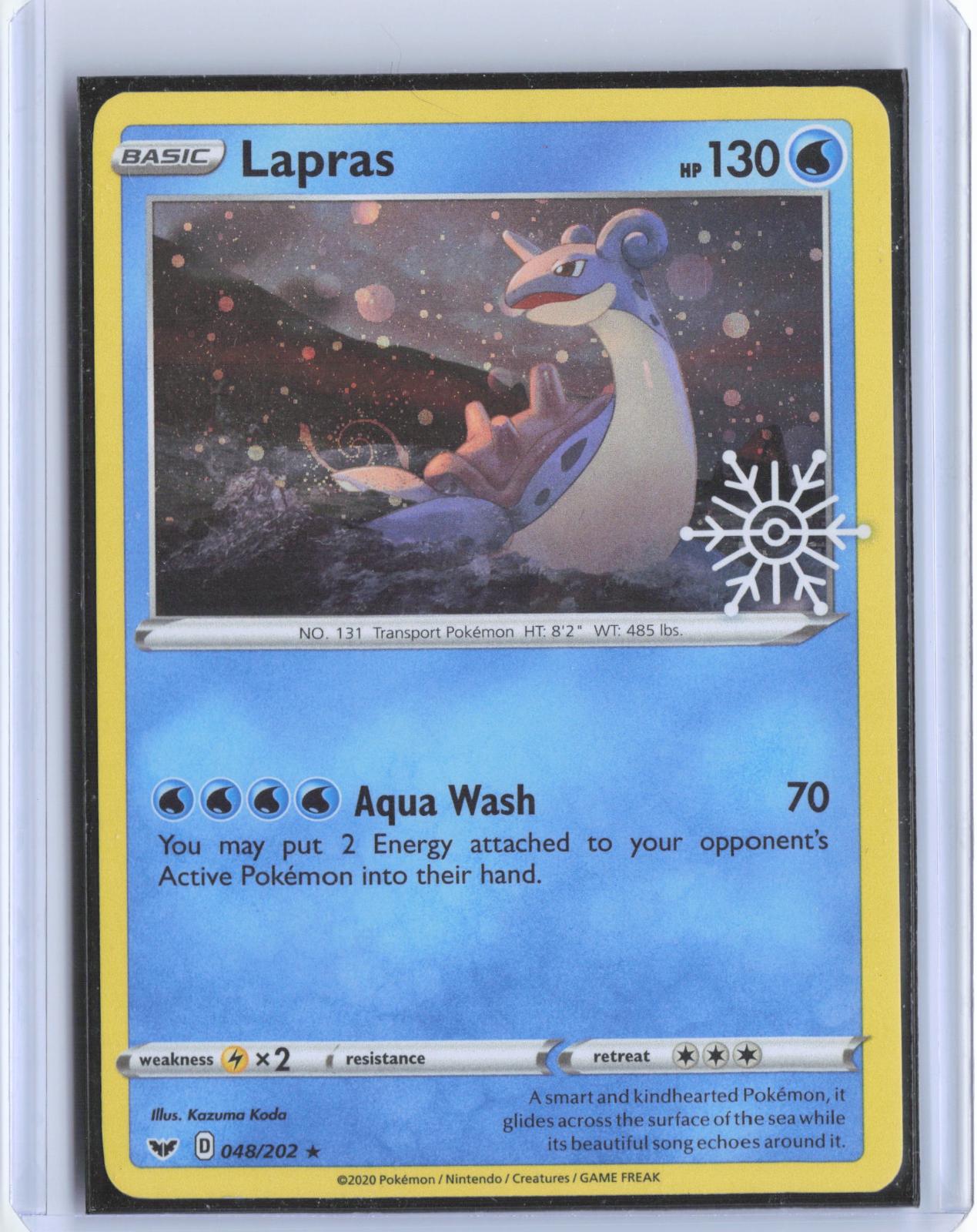 Lapras 048/202 Holo Promo Miscellaneous Cards & Products Pokemon TCG Card