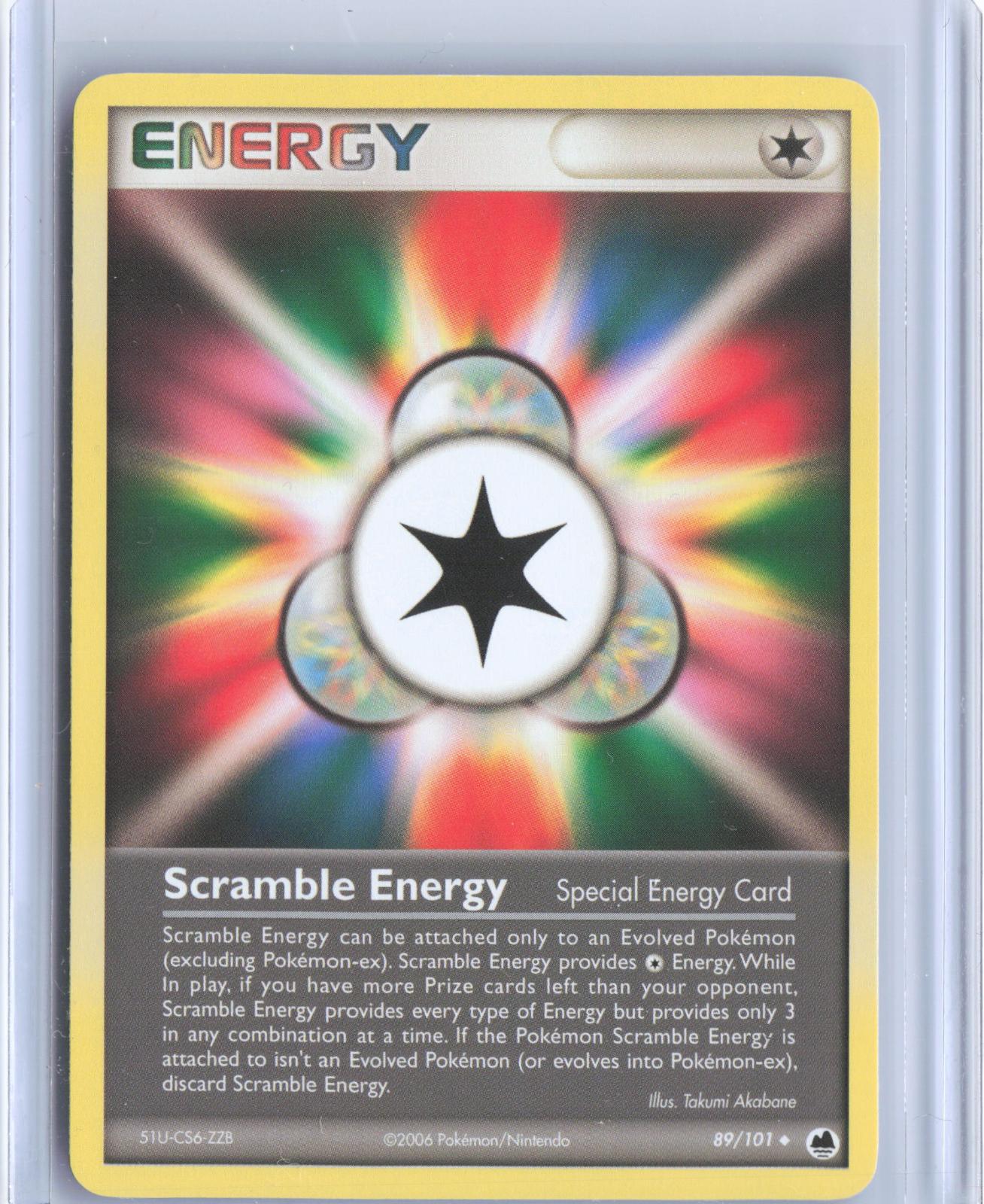 Scramble Energy 89/101 Uncommon Dragon Frontiers Pokemon TCG Card