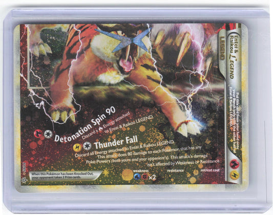 Entei & Raikou LEGEND 91/95 LEGEND HGSS Unleashed Pokemon Holo