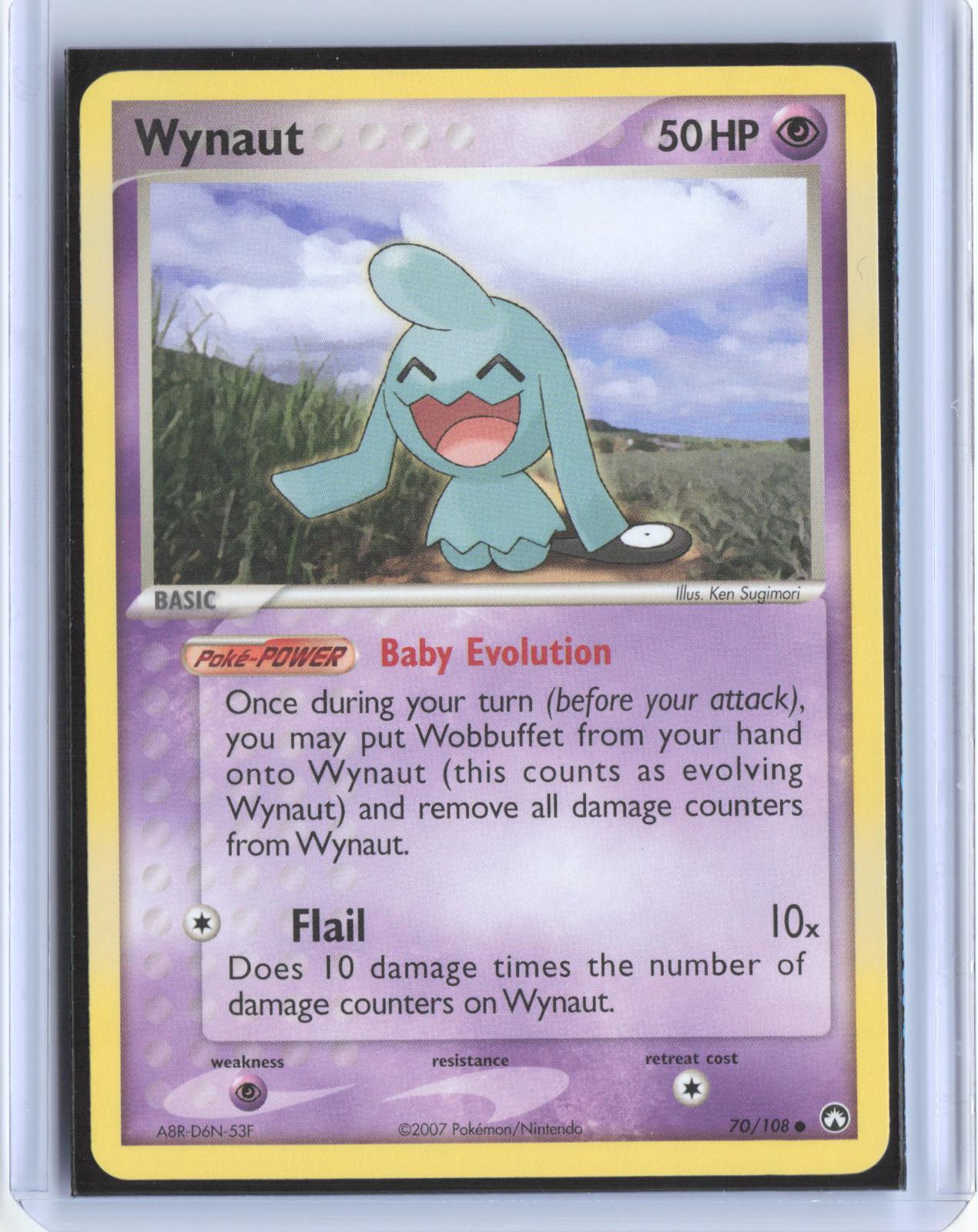 Wynaut 70/108 Common Power Keepers Pokemon TCG Card