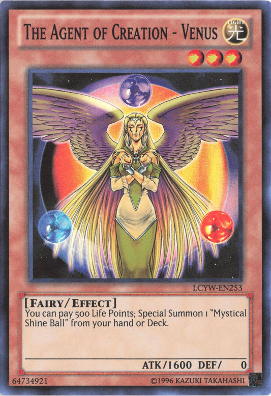 The Agent of Creation - Venus LCYW-EN253 Legendary Collection 3: Yugi's World Yu-Gi-Oh Unlimited