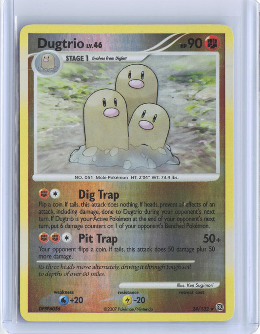 Dugtrio 24/132 Rare Secret Wonders Pokemon Reverse Holo