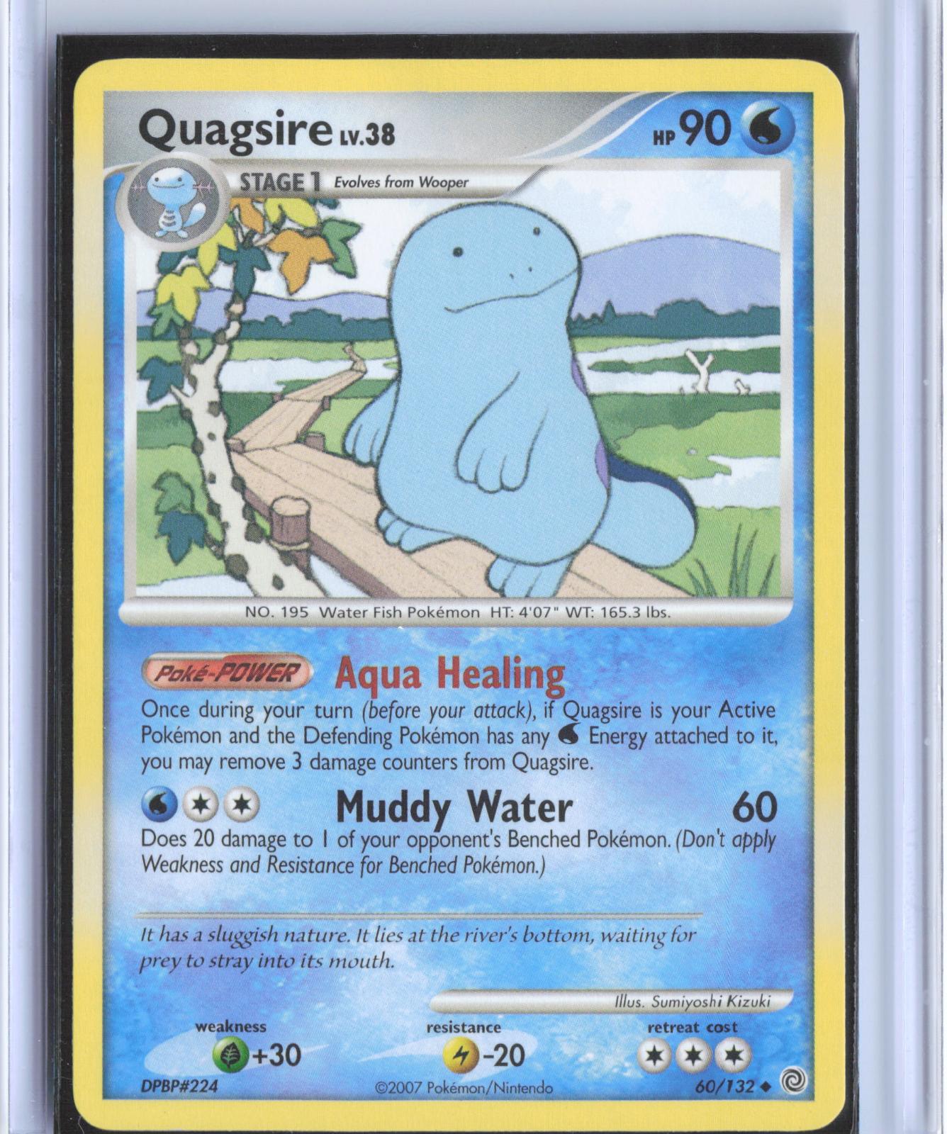 Quagsire 60/132 Uncommon Secret Wonders Pokemon TCG Card