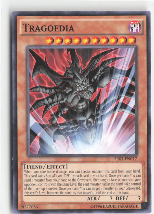 Tragoedia SR01-EN017 Structure Deck: Emperor of Darkness Yu-Gi-Oh Unlimited
