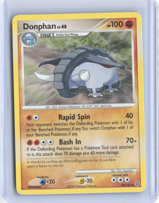 Donphan 48/132 Uncommon Secret Wonders Pokemon TCG Card