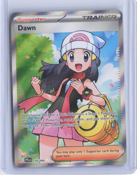 Dawn 118/094 Ultra Rare Phantasmal Flames Pokemon Holo TCG Card
