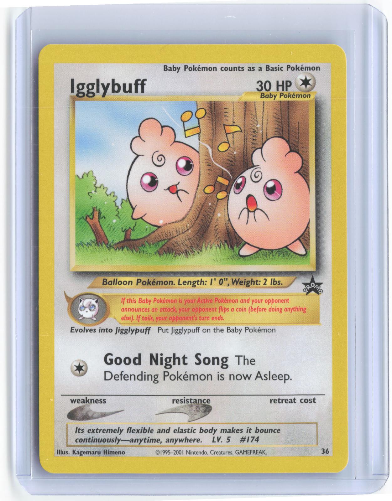 Igglybuff 36 Promo Wizards Black Star Promos Pokemon