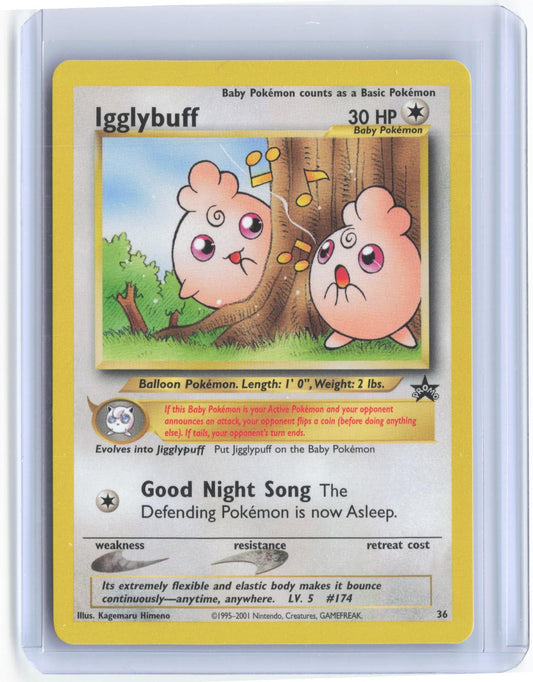 Igglybuff 36 Promo Wizards Black Star Promos Pokemon