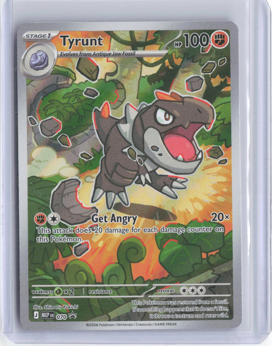 Tyrunt 070 Holo Promo ME: Mega Evolution Promo Pokemon