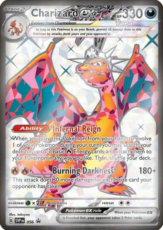 Charizard ex 056 Holo Promo Scarlet & Violet Promo Pokemon
