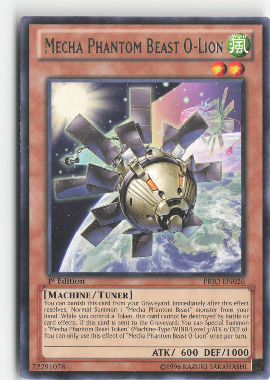 Mecha Phantom Beast O-Lion PRIO-EN026 Rare Primal Origin Yu-Gi-Oh Unlimited