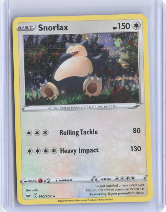 Snorlax -  (Cosmos Holo) Holo Promo Blister Exclusives 140/202 