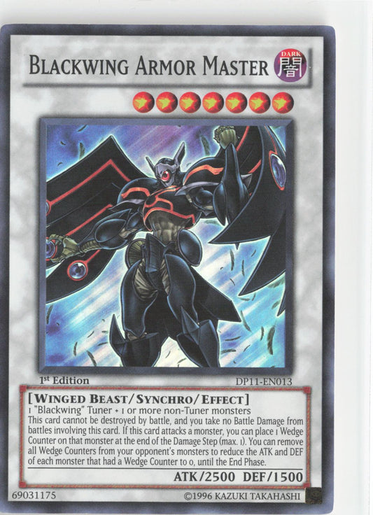 Blackwing Armor Master DP11-EN013 Duelist Pack 11: Crow Yu-Gi-Oh 1st Edition