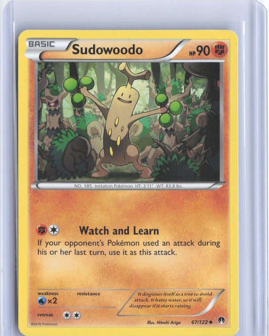 Sudowoodo 67/122 Uncommon BREAKpoint Pokemon TCG Card