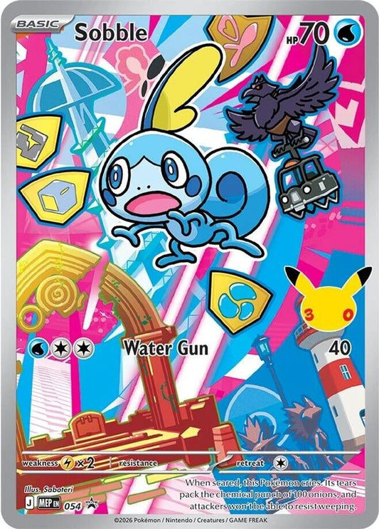 Sobble 054 Promo ME: Mega Evolution Promo Pokemon Holo