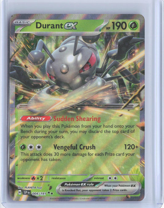 Durant ex 004/191 Double Rare Surging Sparks Pokemon Holo