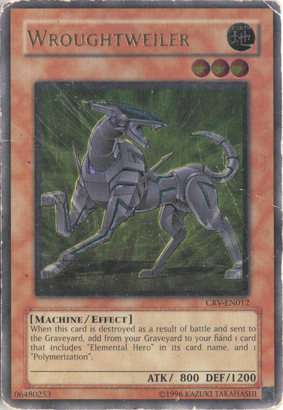 Wroughtweiler (UTR) CRV-EN012 Cybernetic Revolution Yu-Gi-Oh Unlimited