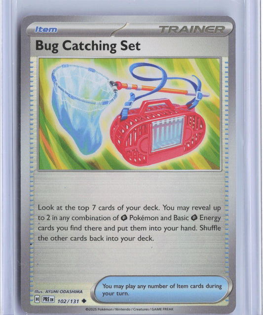 Bug Catching Set 102/131 Uncommon Prismatic Evolutions Pokemon TCG Card