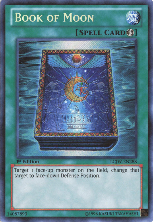 Book of Moon LCJW-EN288 Legendary Collection 4: Joey's World Yu-Gi-Oh 1st Edition