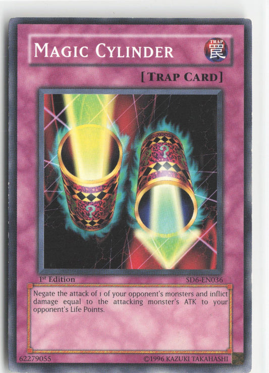 Magic Cylinder SD6-EN036 Structure Deck: Spellcaster's Judgment Yu-Gi-Oh 1st Edition