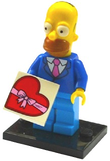 LEGO Simpsons - Date Night Homer, The Simpsons, Series 2 Item No: colsim2-1 Set: 71009