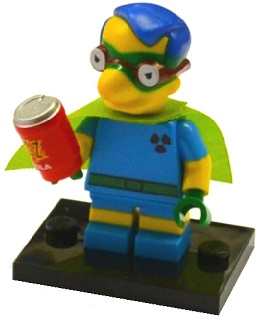 LEGO Simpsons - Fallout Boy Milhouse, The Simpsons, Series 2 Item No: colsim2-6 Set: 71009